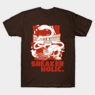 Sneaker Holic Red Panda Retro Sneaker T-Shirt